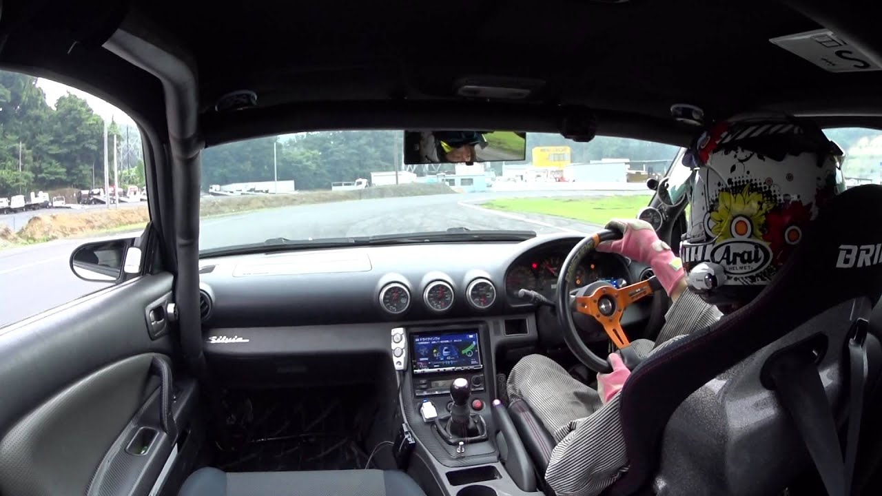 日光サーキット　Ｓ１５　シルビア　ドリフト　車載　2015/6/16