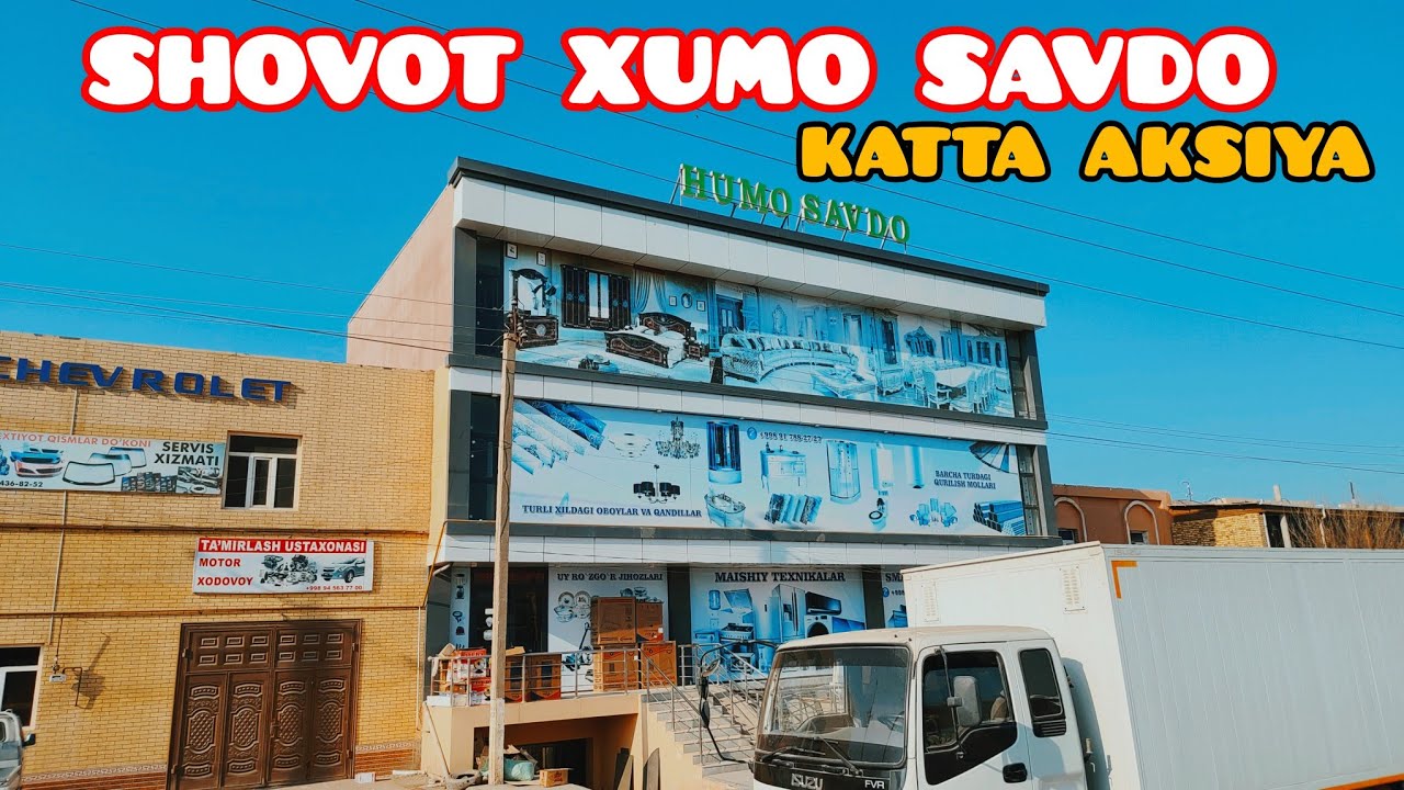 SHOVOT XUMO SAVDO DA KATTA AKSIYA.🤗😲.