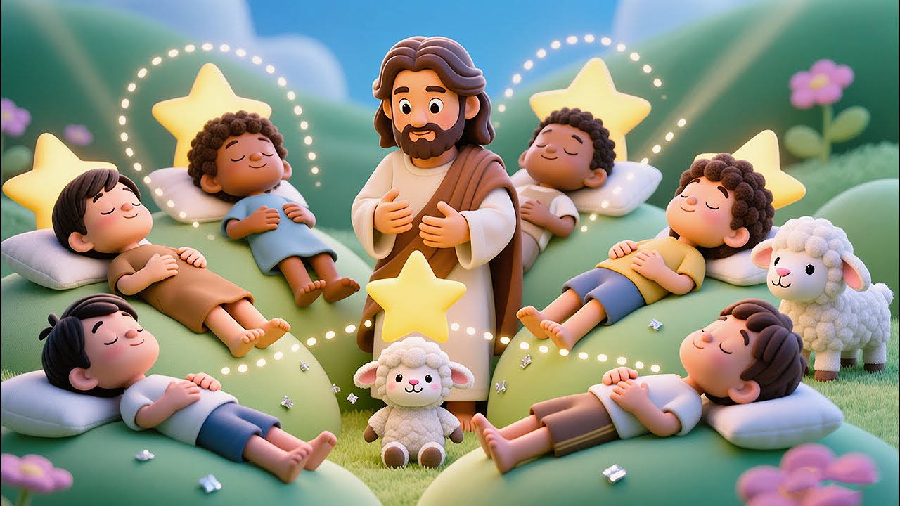 ✝️ Jesus Is Near 💖 Sweet Christian Lullabies to Help Your Little One Rest