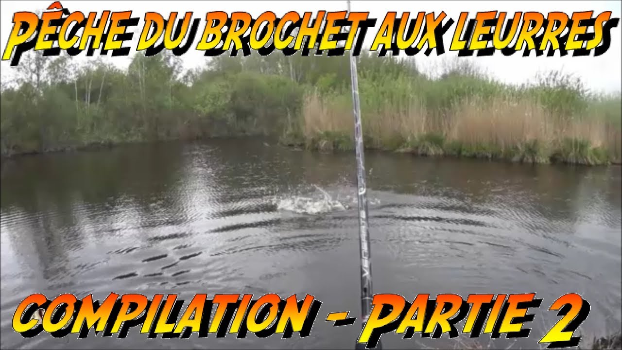 Pêche du brochet aux leurres - Compilation Partie 2 - Leurres Delalande, Savage Gear, Fox Rage