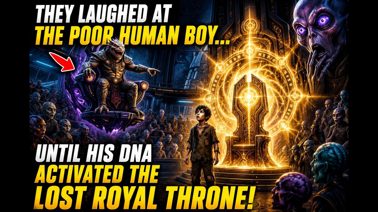 &ldquo;The Alien Judge Laughed at the Poor Human Boy &ndash; Until His DNA Activated the Lost Royal Throne&rdquo;