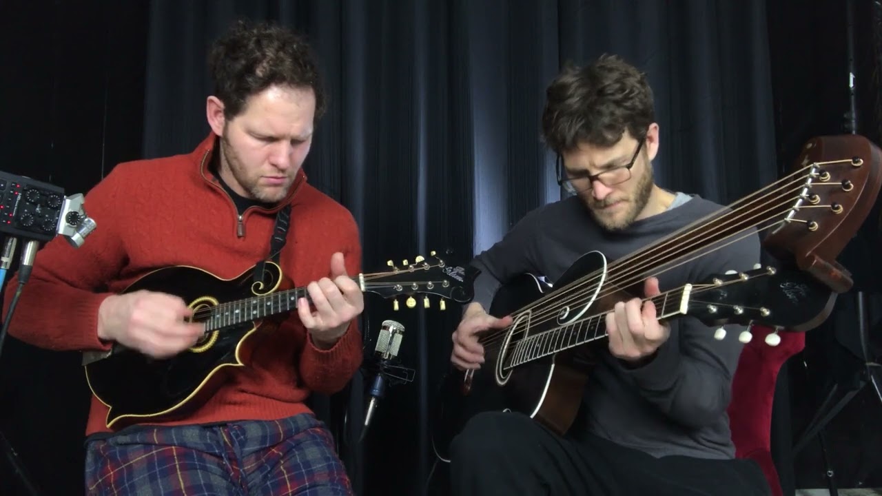 100 Year old Gibson harp guitar and F2 mandolin 