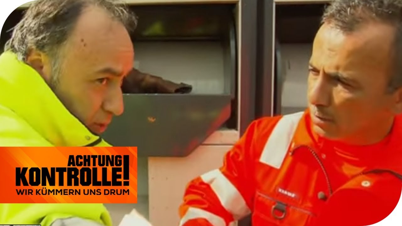 Wirbel auf dem Wertstoffhof Ulm: Wird hier illegal Müll entsorgt? | Achtung Kontrolle | kabel eins
