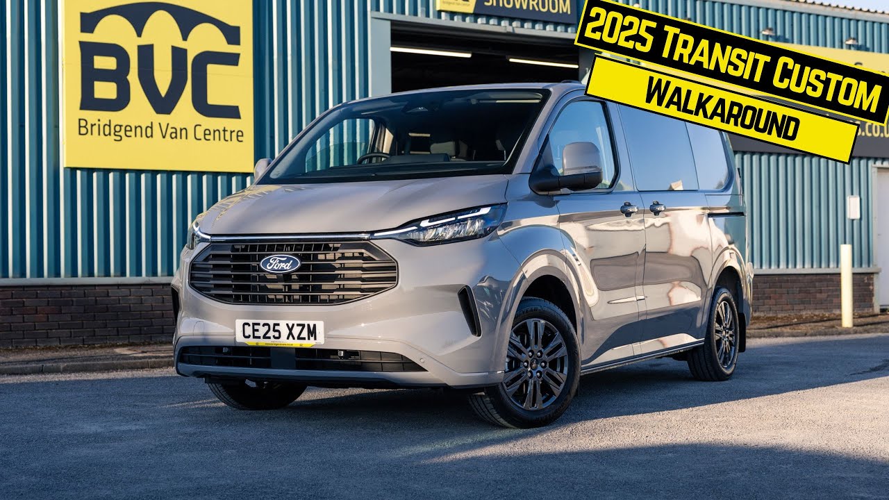 Ford Transit Custom 2025 года: подробный обзор и характеристики