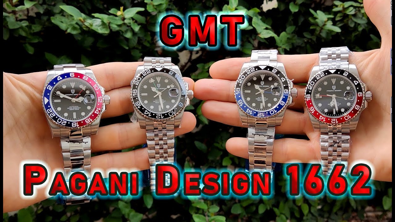 Pagani Design 1662 GMT | Сравнение характеристик и цветов
