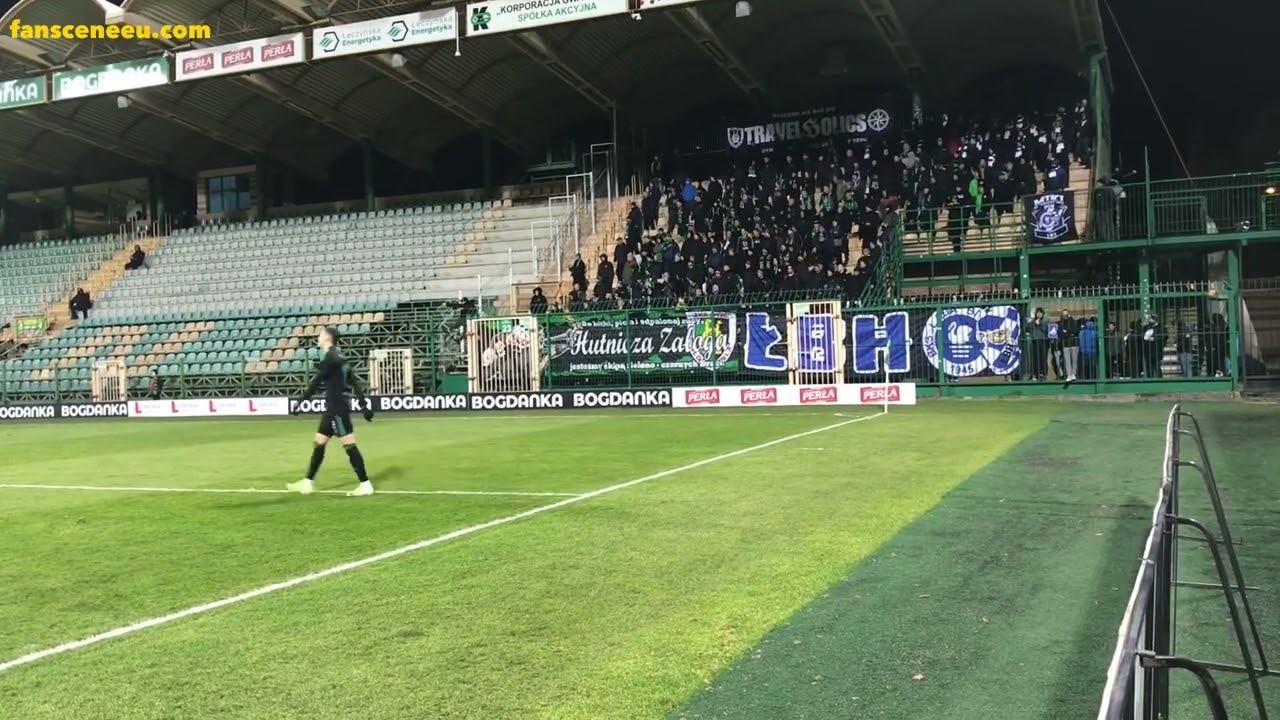 Górnik Łęczna - STAL STALOWA WOLA (01.12.2024) doping