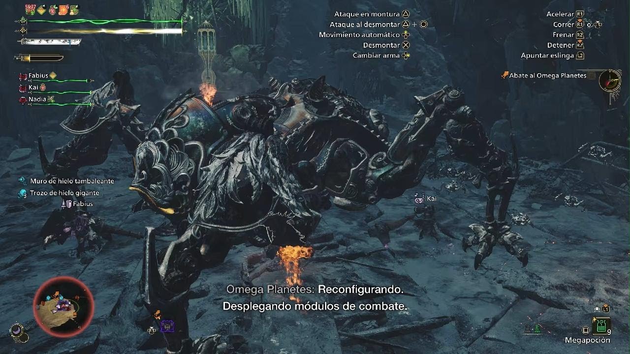 Monster Hunter Wilds Omega Violento solo con NPC's