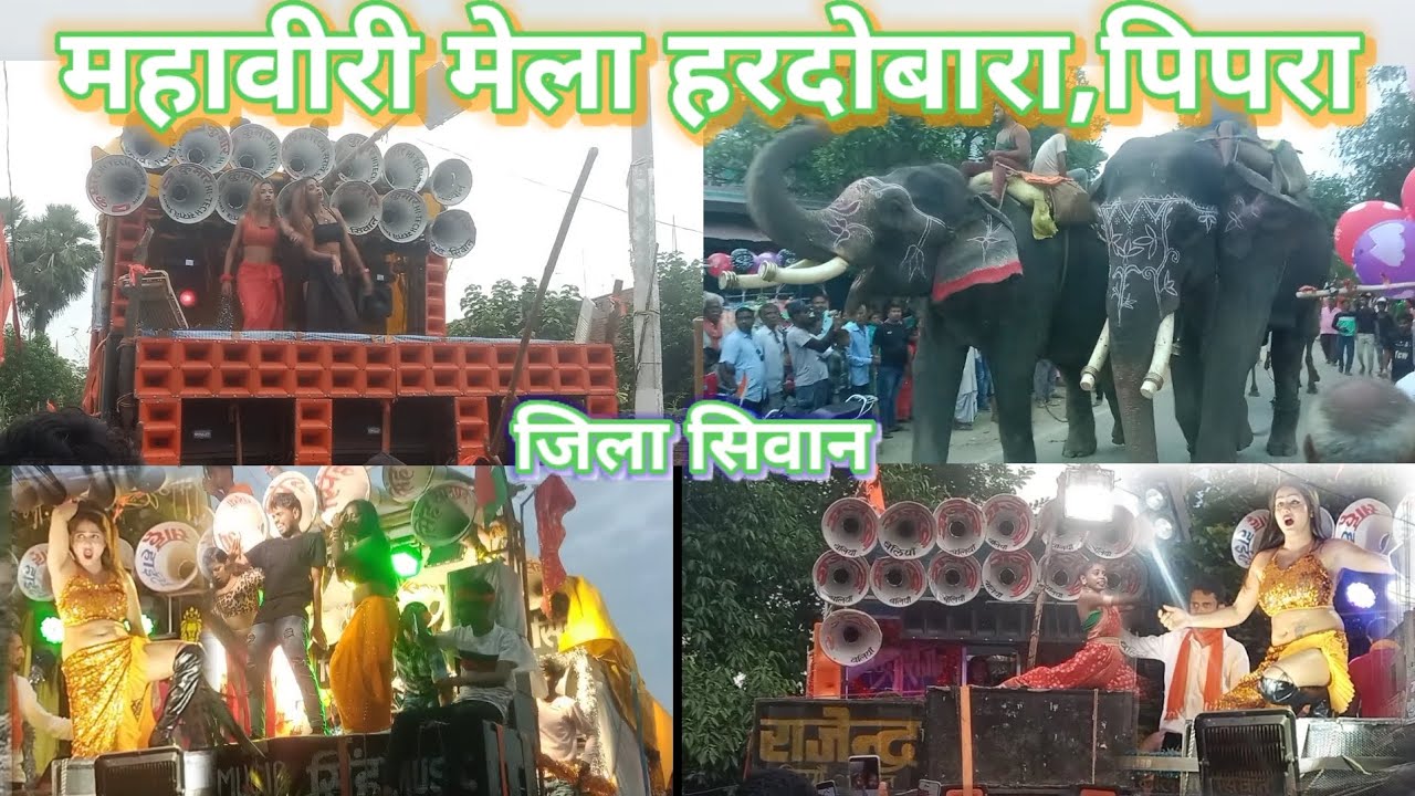 Mahaviri Aakhada Mela 2024 हरदोबारा, पिपरा || जिला सिवान|| Hardobara Mahaviri Mela 2024