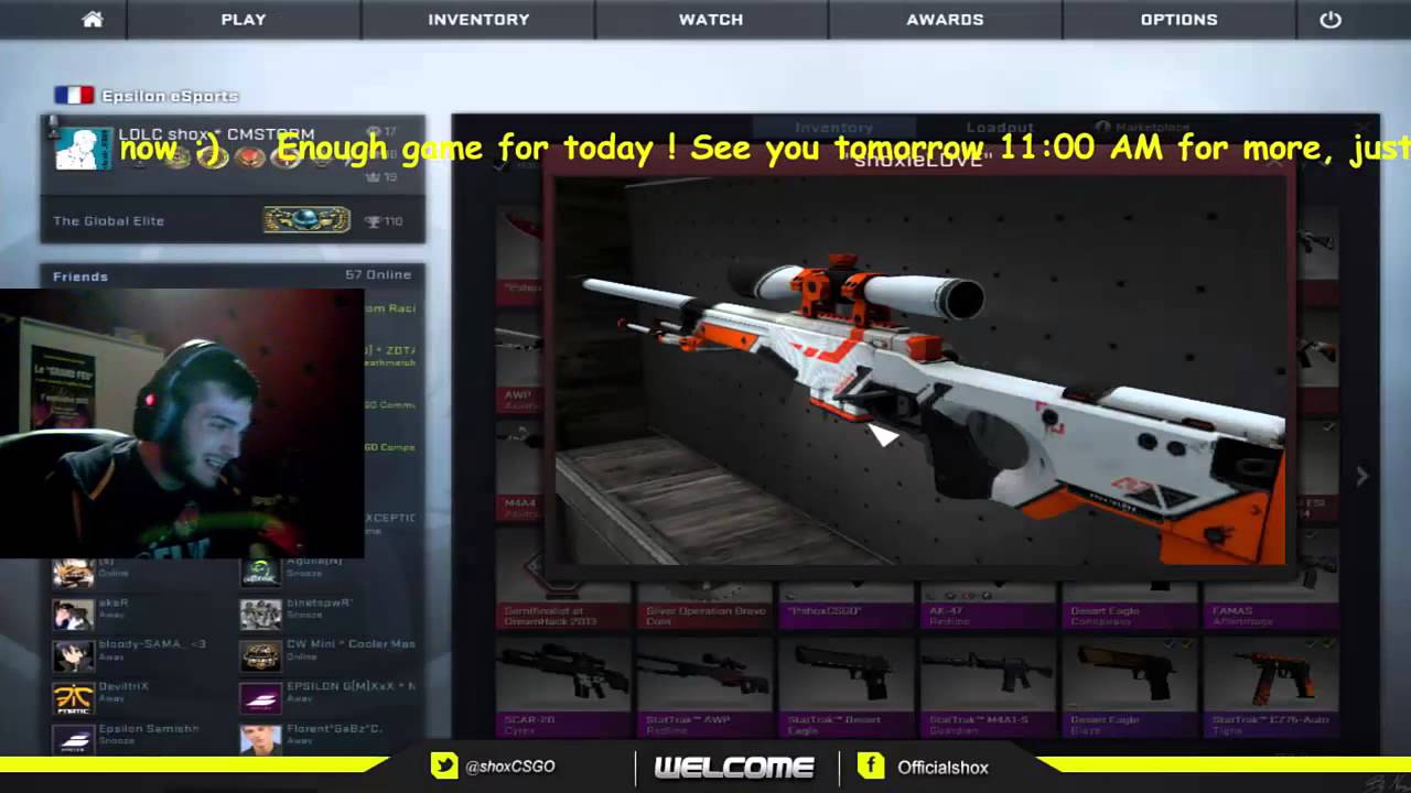 LDLC shox epic reaction with donations @ stream
