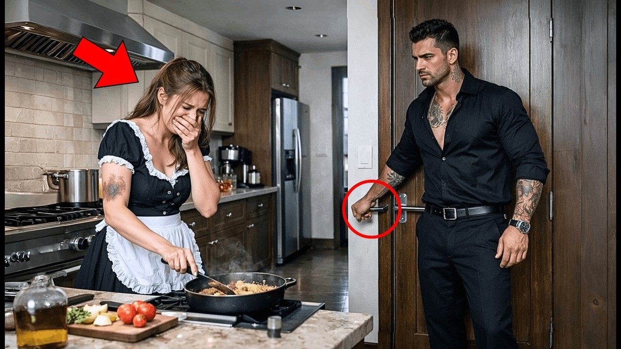 La cameriera piangeva nella cucina del boss... Poi lui ha chiuso la porta e ha chiesto chi è stato!