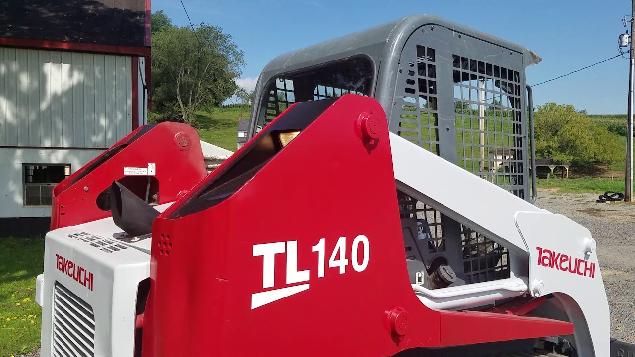 2006 Takeuchi TL140 Compact Tracked Skid Steer Loader For Sale Walk-Around Inspection Video...