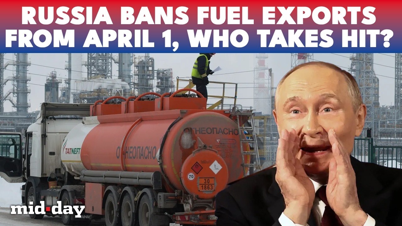 Russia To BAN Gasoline Exports From April 1; Will India Be Impacted?