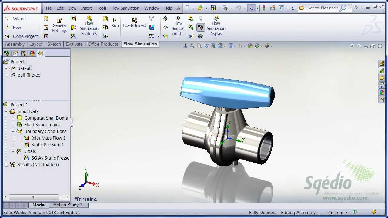 Novidades SolidWorks 2013: #22 Flow Simulation - Design Studies