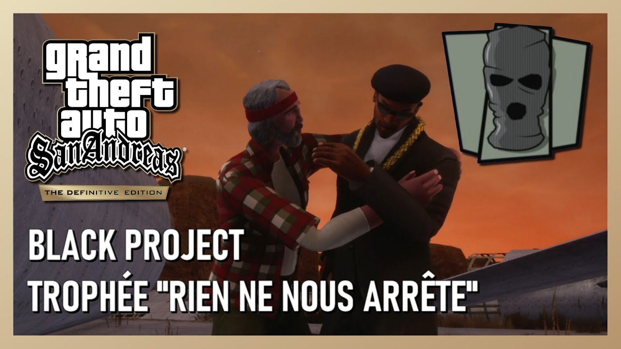 GTA San Andreas - Black Project - Trophée manquable 