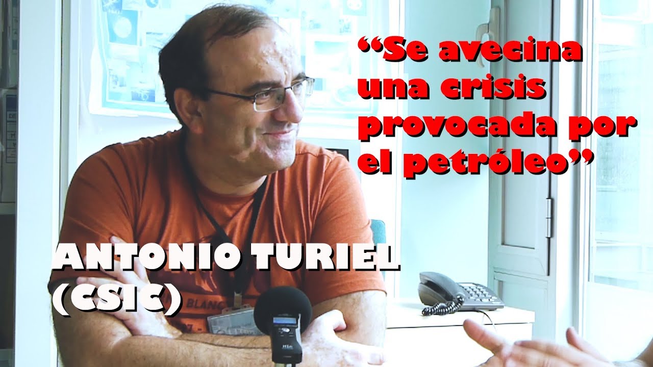 ENTREVISTA A ANTONIO TURIEL: Petr&oacute;leo, crisis, energ&iacute;as y movilidad el&eacute;ctrica