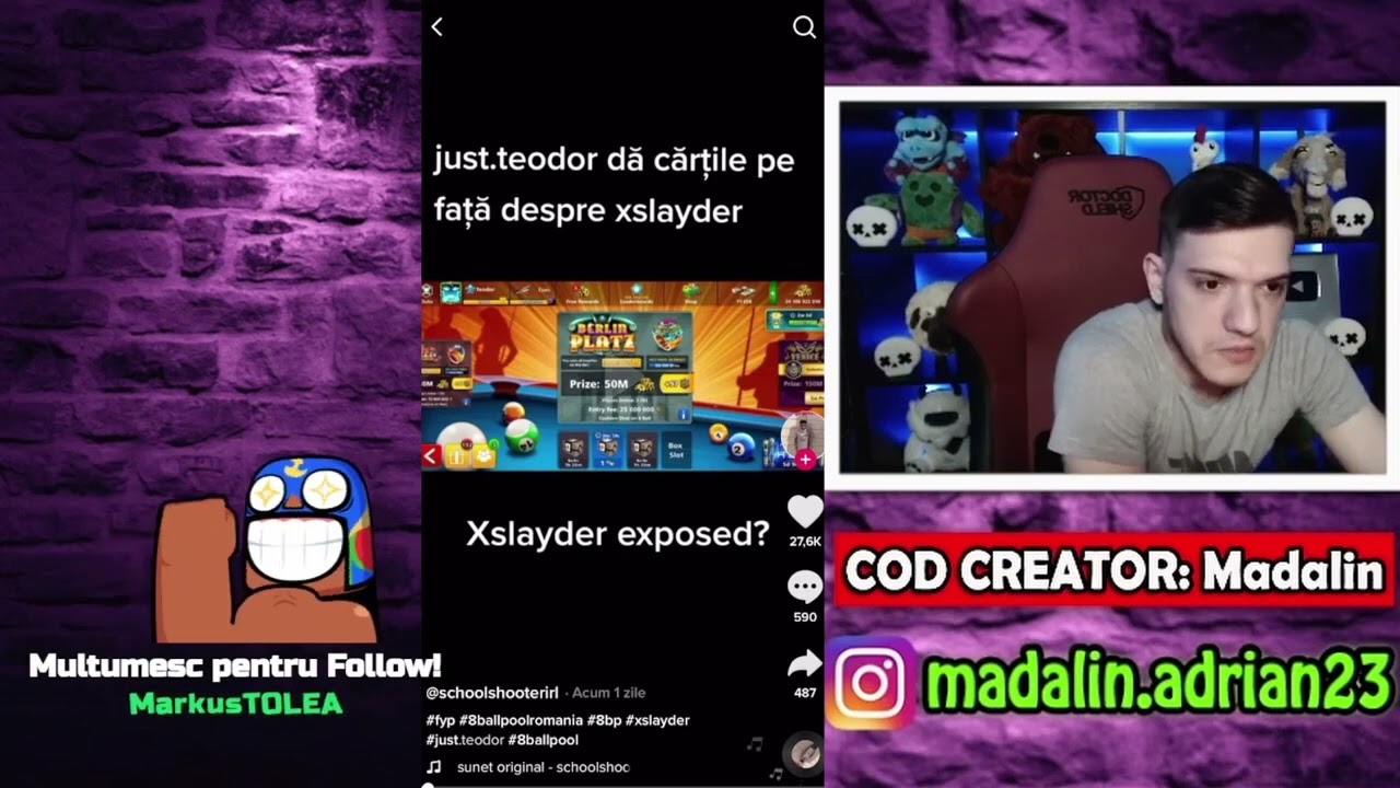 Madalin spune despre JustTeodor, xSlayder si iRaphahell