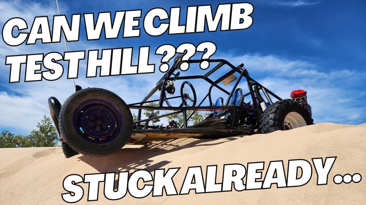 Test Hill Climb Attempt! Silver Lake Michigan - Volkswagen 1600 Sand Rail