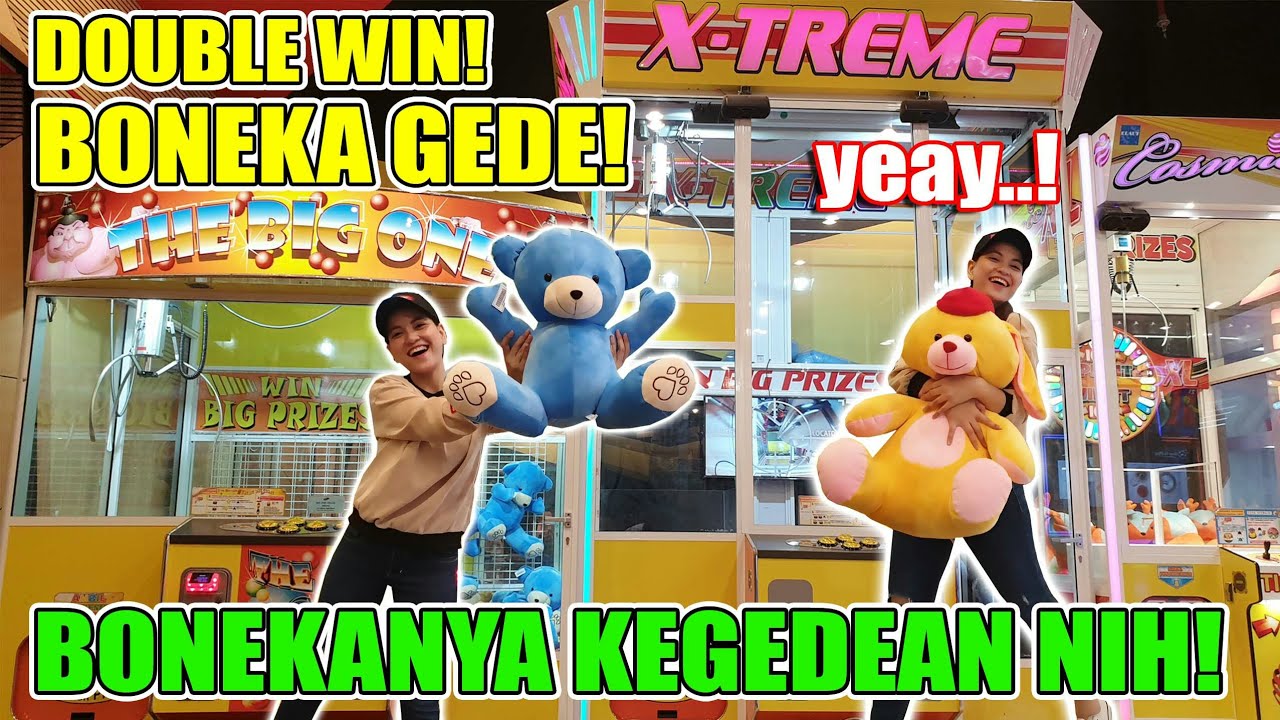 DOBEL MENANGNYA!! THE BIG ONE VS BONEKA EXTREME!! TIMEZONE SUMMARECON MALL BEKASI!!