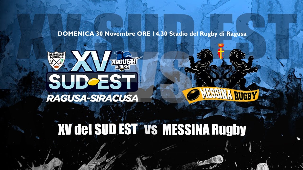 SS25/26 SERIE B - 4°: XV del SUDEST vs MESSINA Rugby