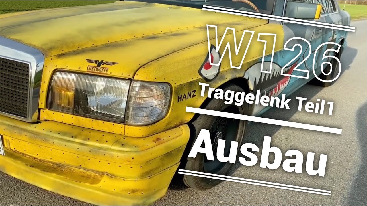 Mercedes Benz S Klasse W126 Traggelenk teil 1