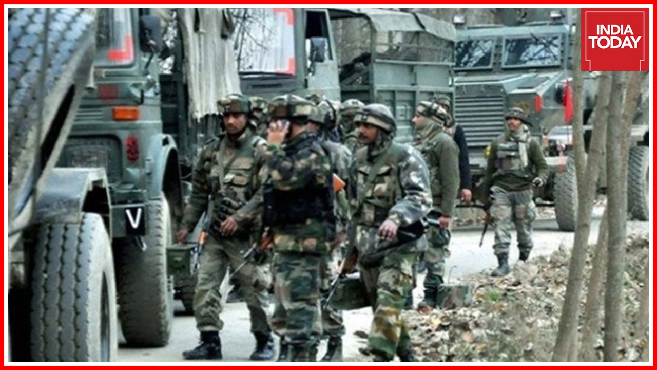 Encounter Between Security Forces And Militants In Baramullah, J&K