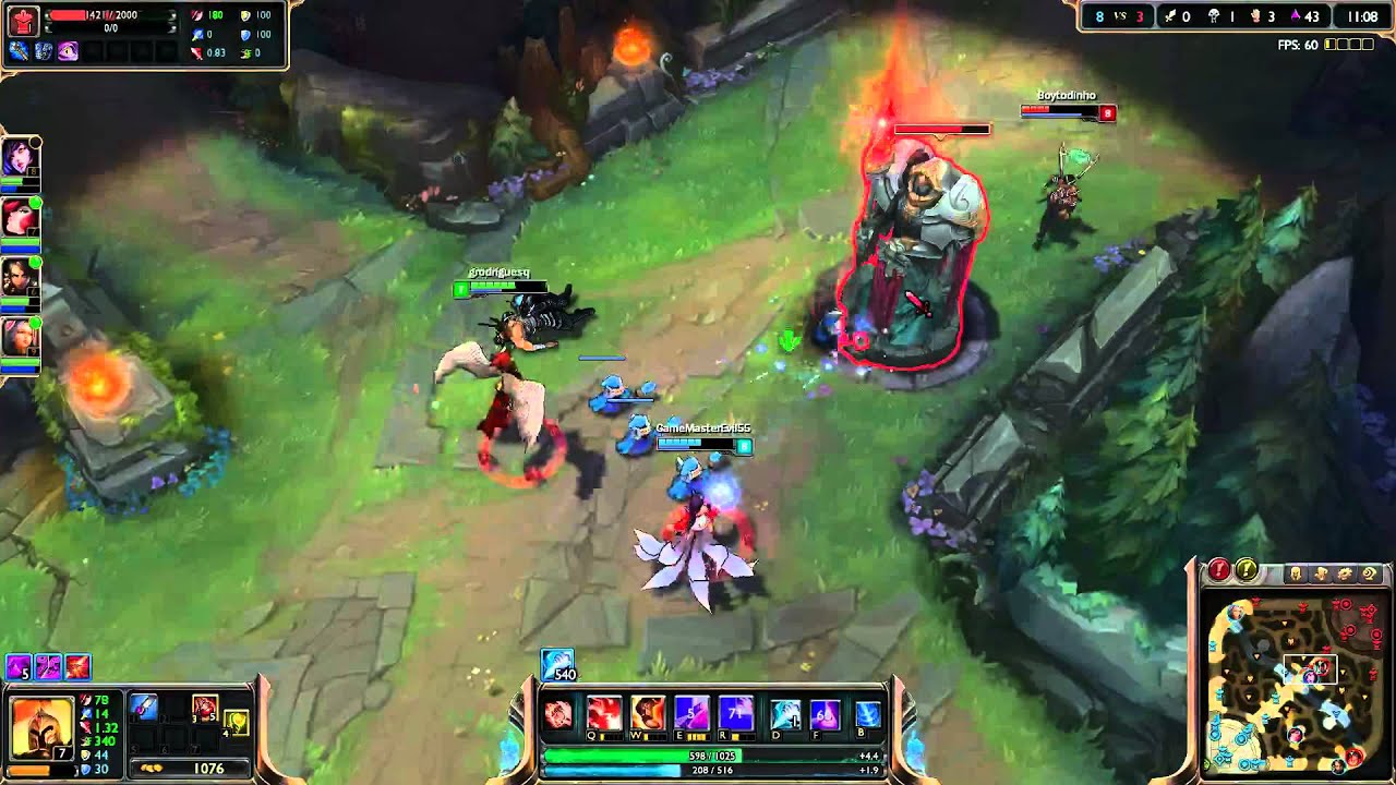 LOL   RANKED   KAYLE X TRYNDAMERE JUNGLE