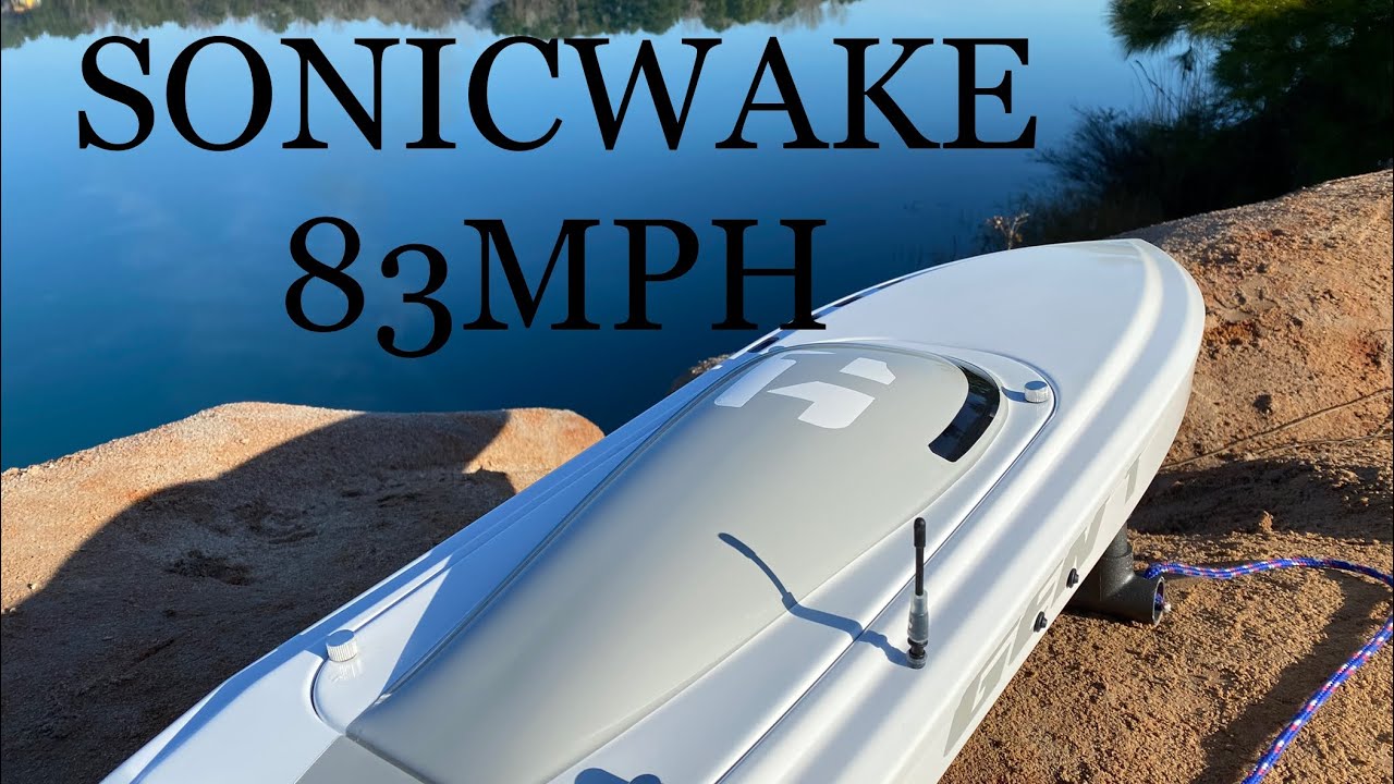 PROBOAT SONICWAKE HITS 83MPH!