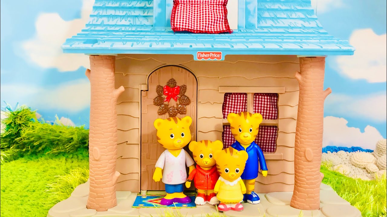 Fisher Price Loving Family CABIN Dollhouse Daniel Tigers Neighbourhood Toys