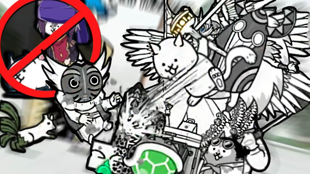 The Battle Cats - Floor 50 Healer cheese, WITHOUT Healer. [No Gacha]