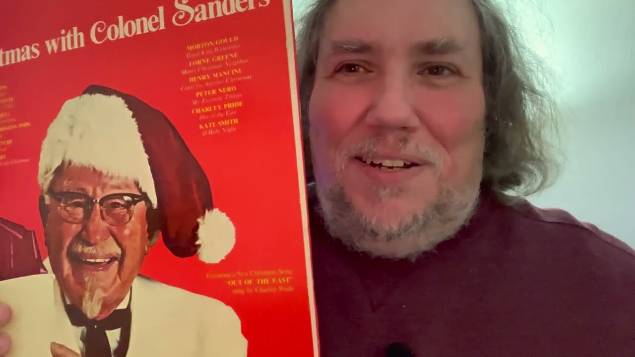 Finger-lickin' vinyl! The story of the KFC Colonel Sanders Christmas Albums #ajvinyl #vinylcommunity