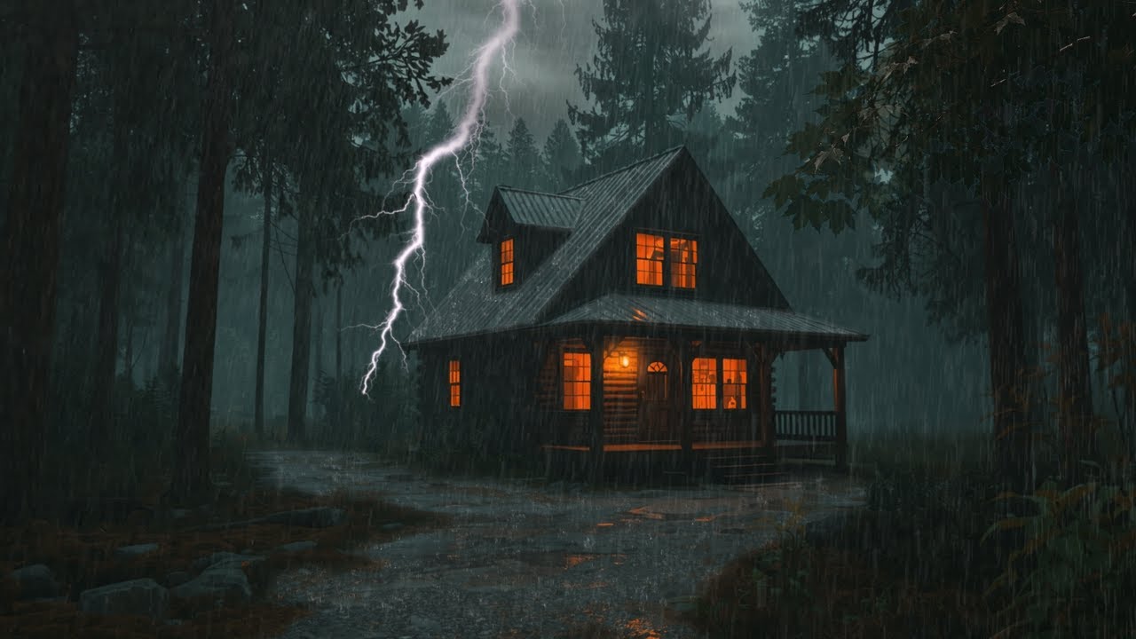 Can’t Sleep Tonight? 🌧️ Live Night Rain for Rest & Calm