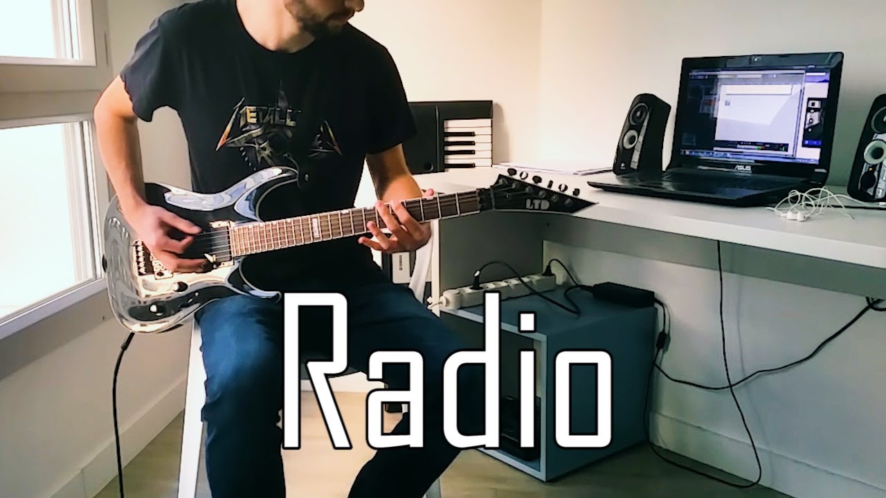 RAMMSTEIN - Radio Full Guitar Cover w/ Tabs [HD]
