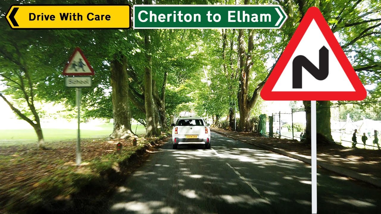 Cheriton To Elham | A countryside drive.