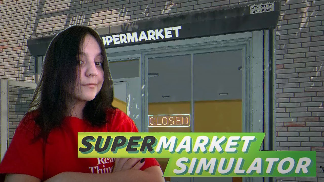 КАК Я КАССИРОМ СТАЛА | SUPERMARKET SIMULATOR
