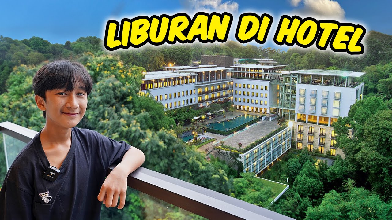Ziyan Liburan di Hotel - Banyak Permainan Seru | Staycation di Padma Bandung