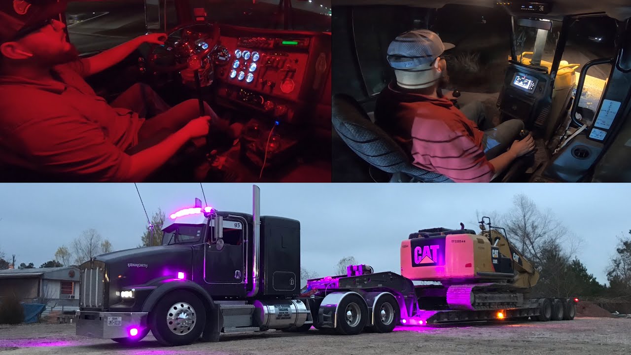 A NIGHT in the life of a heavy haul trucker