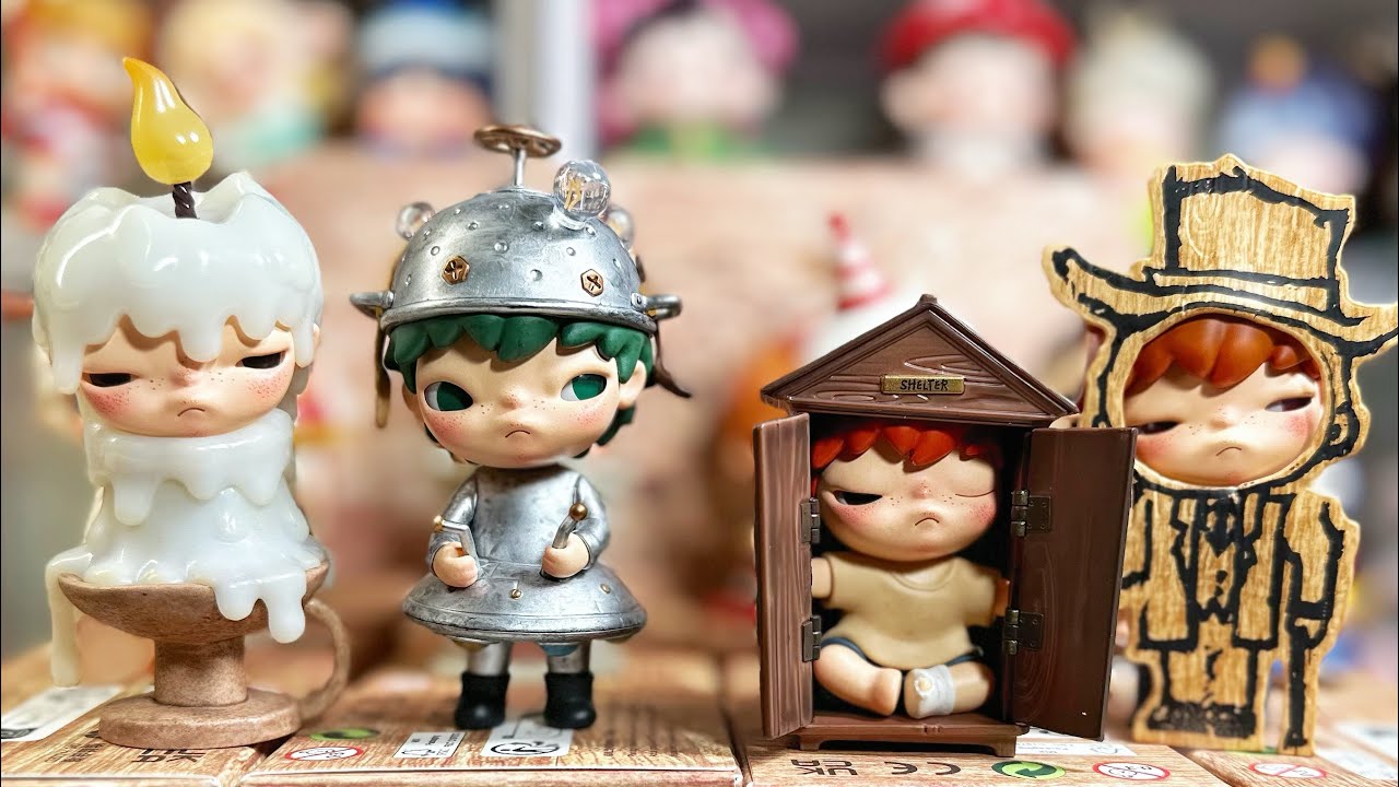 POP MART Hirono Shelter Series Blind box unboxing