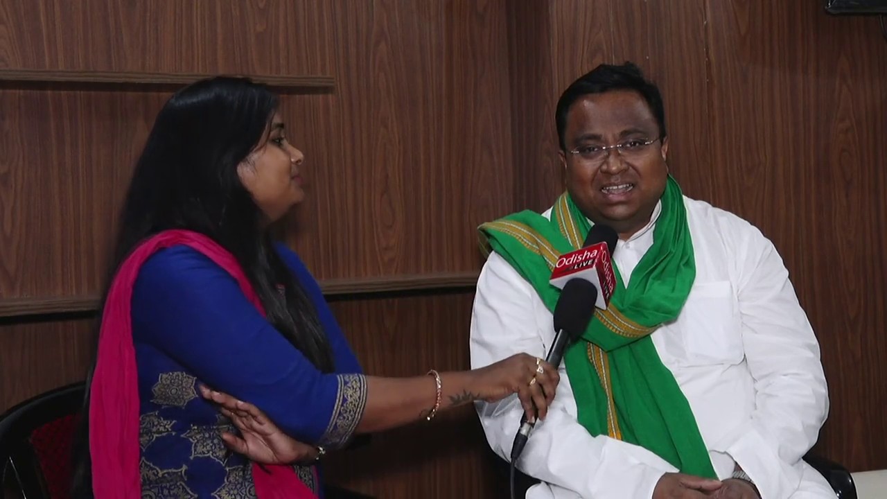 Exclusive interview of BJD spokesperson Dr Sasmit Patra || LIVE From BJD Party Office
