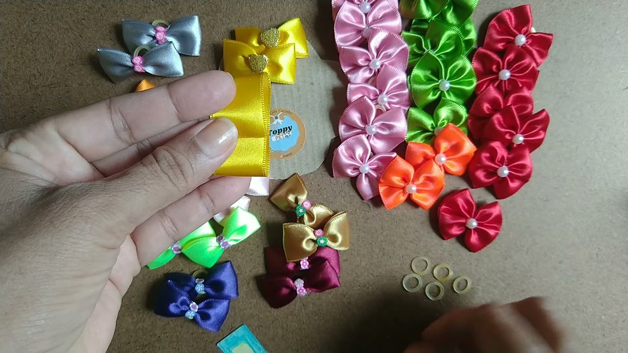 BARATO O CARO 90 CENTAVOS?? | how to make cheap dog bows | LAZOS PARA MASCOTAS | Como Hacer ✂️✂️