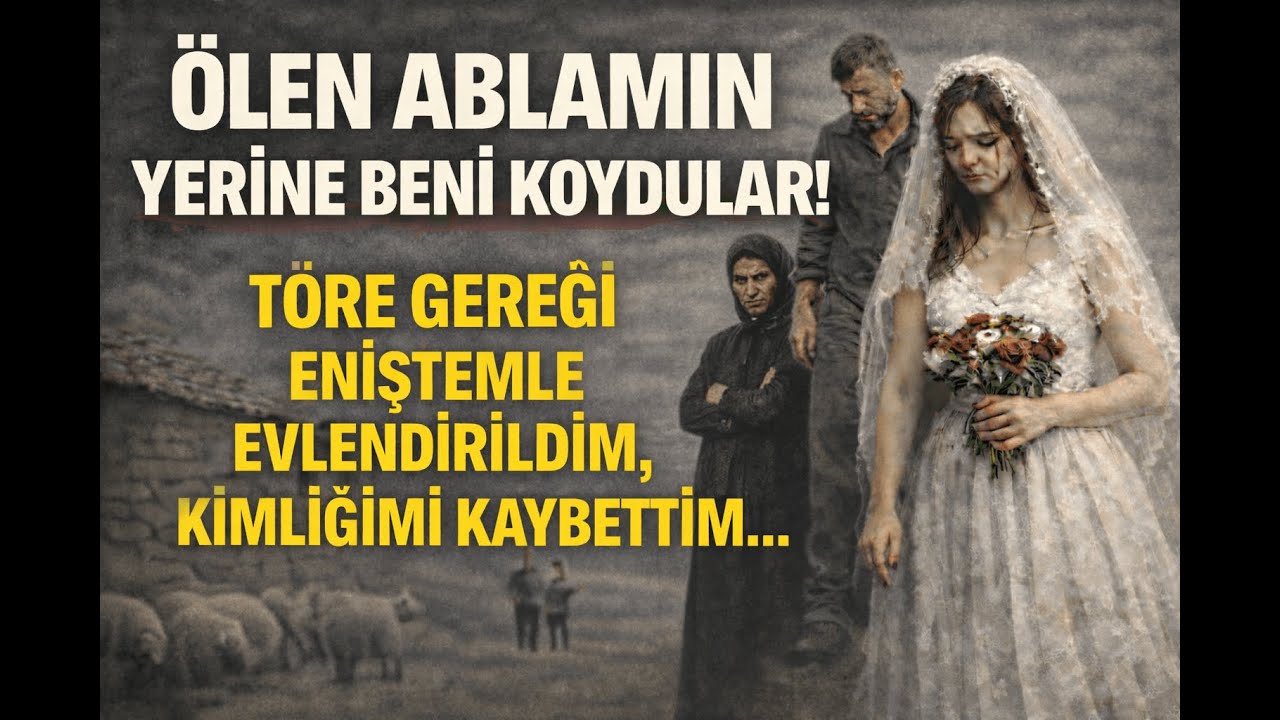 ÖLEN ABLAMIN YERİNE ZORLA ENİŞTEMLE EVLENDİRİLDİM! KAYNANAM BANA HAYATI ZEHİR ETTİ! GERÇEK HİKAYE