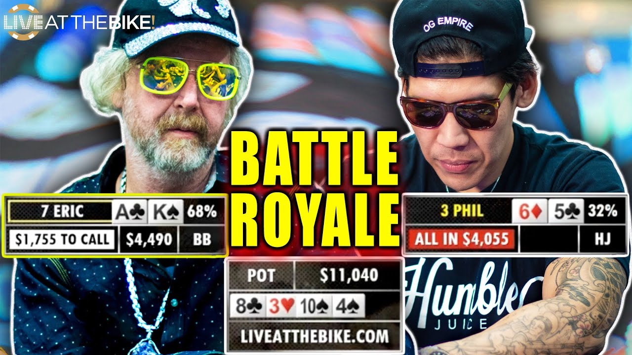 BATTLE ROYALE: Eric Hicks vs Phil ♠ Live at the Bike!