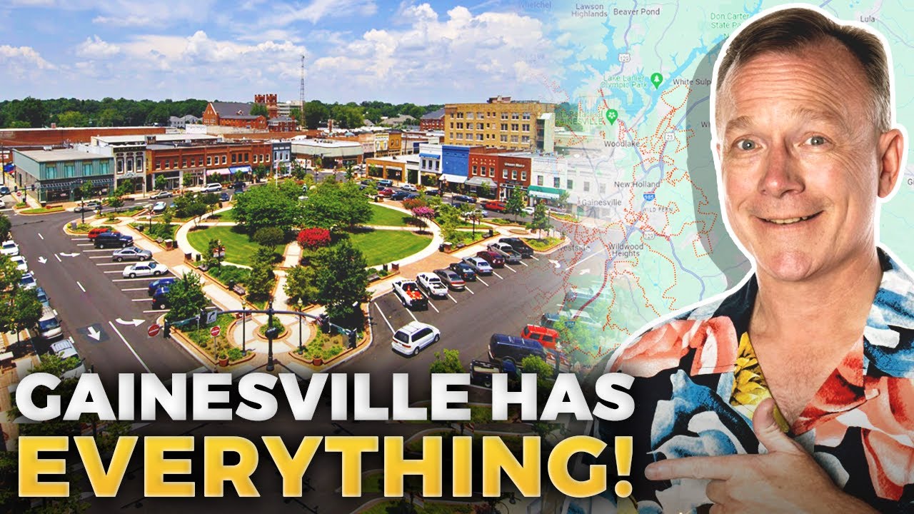 Moving To Gainesville Georgia: Map Tour & Why People Are Moving Here! | Relocating To Gainesville GA