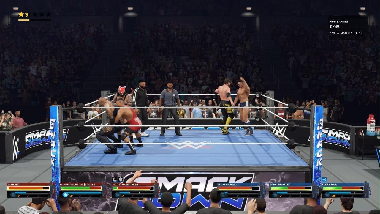 WWE 2K25: Tornado Tag vs The Vision