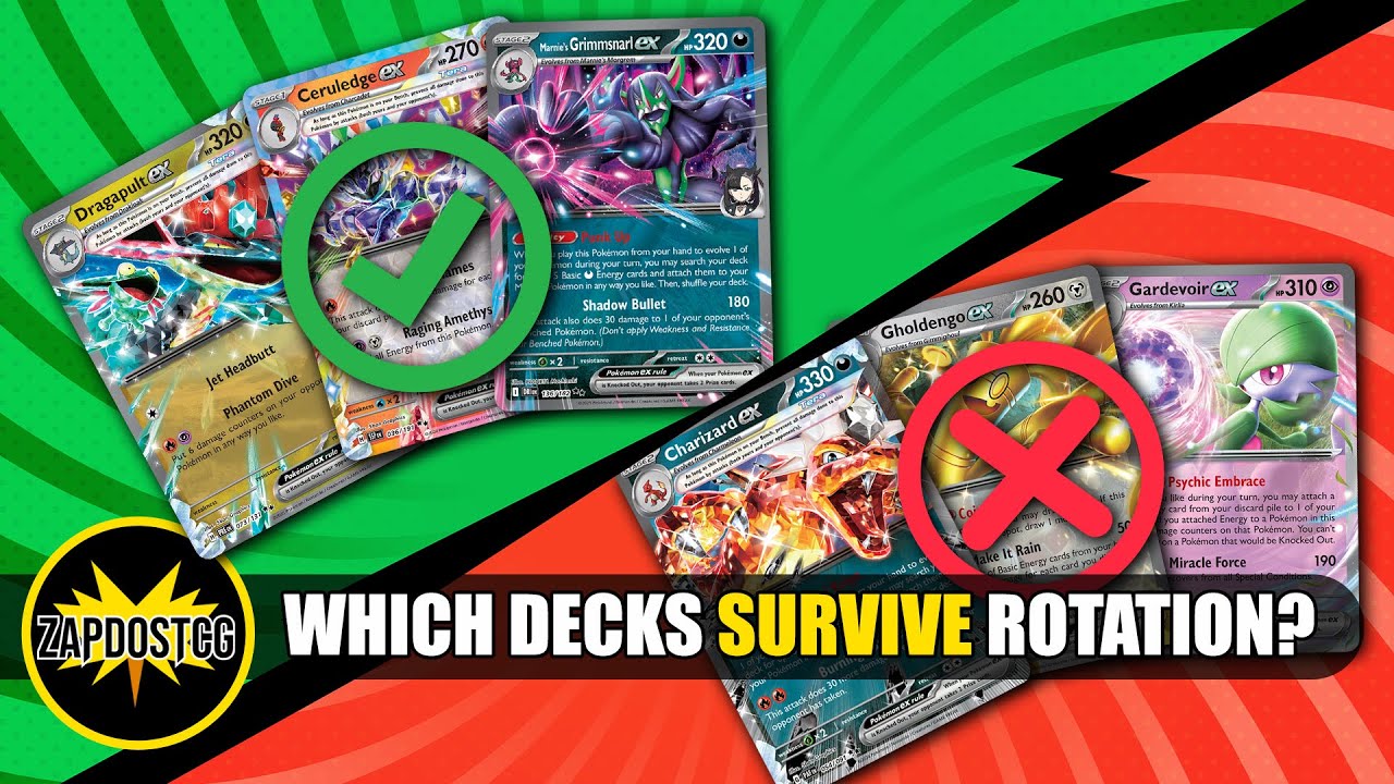 Какие колоды переживут ротацию 2026 года? Адаптация колод (Pokemon TCG)