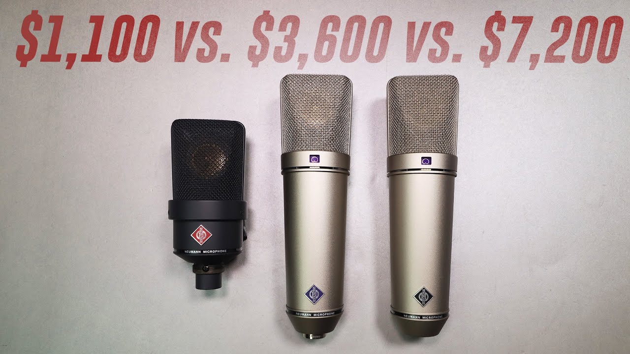Neumann TLM103 vs. Neumann U87 Ai vs. Neumann U67 Reissue Spoken Word Comparison