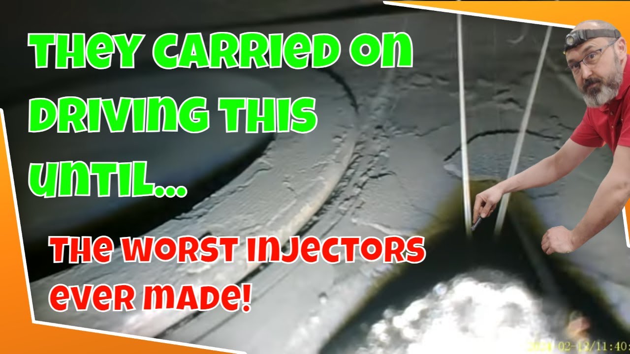 WHY DIDN´T THEY STOP DRIVING? N43 WITH LEAKING INJECTORS CATASTROPHE!