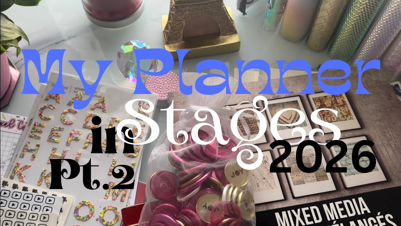 #kellofaplan  | 2026 Planners in Stages 😍 | Stage Two |Frankenplan With Me 