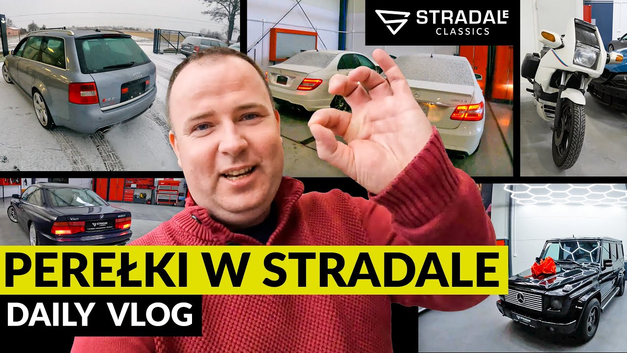 Wszystko co najlepsze - C63, E63, G500 i piękne RS6. STRADALE DAILY VLOG
