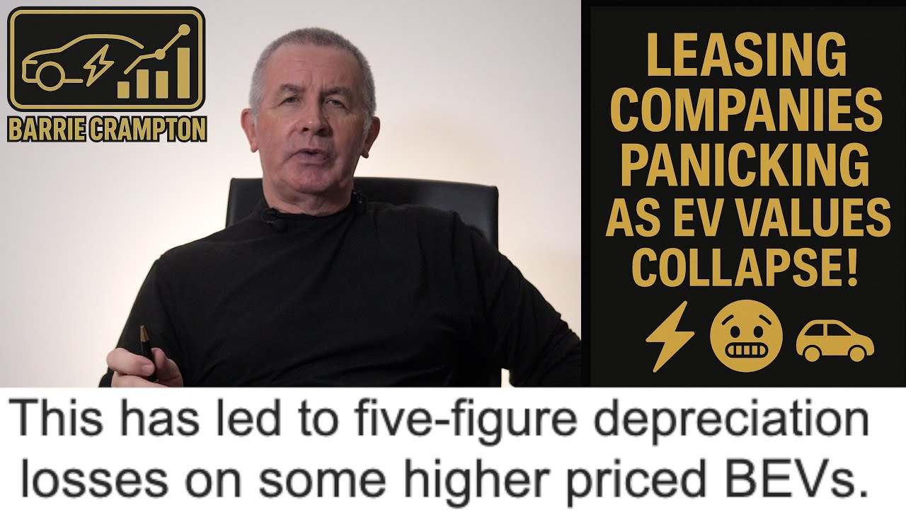 Leasing Companies Panicking as EV Values Collapse! ⚡😬🚗