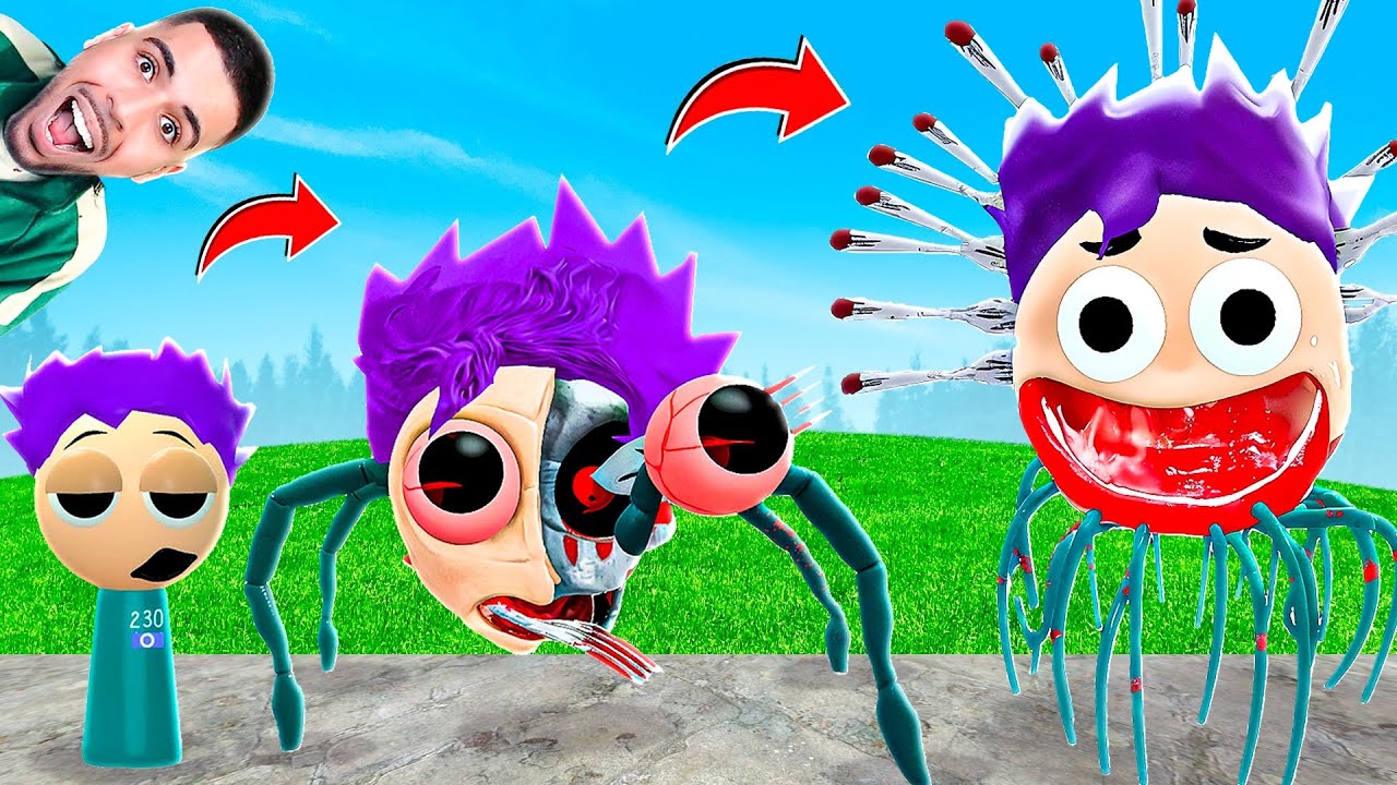 TOUTES LES ÉVOLUTION DE THANOS SQUID GAME 2 !